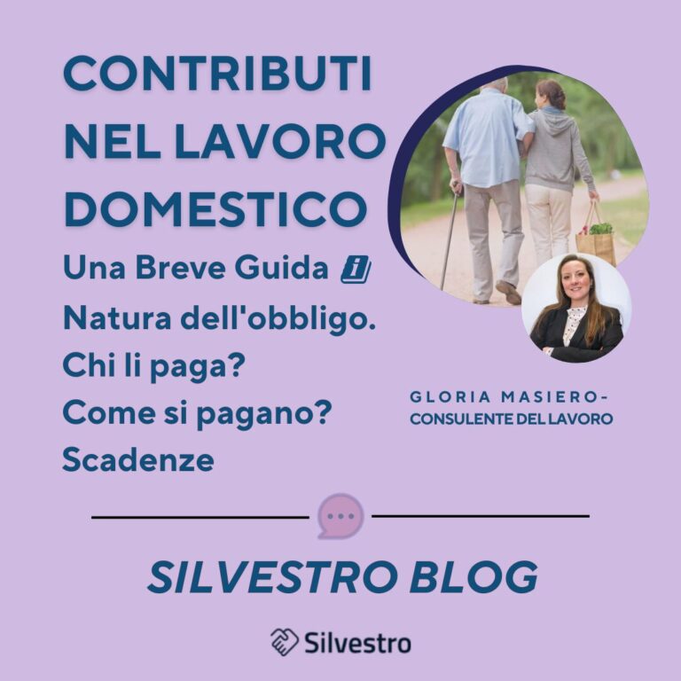 I contributi nel lavoro domestico: una breve guida